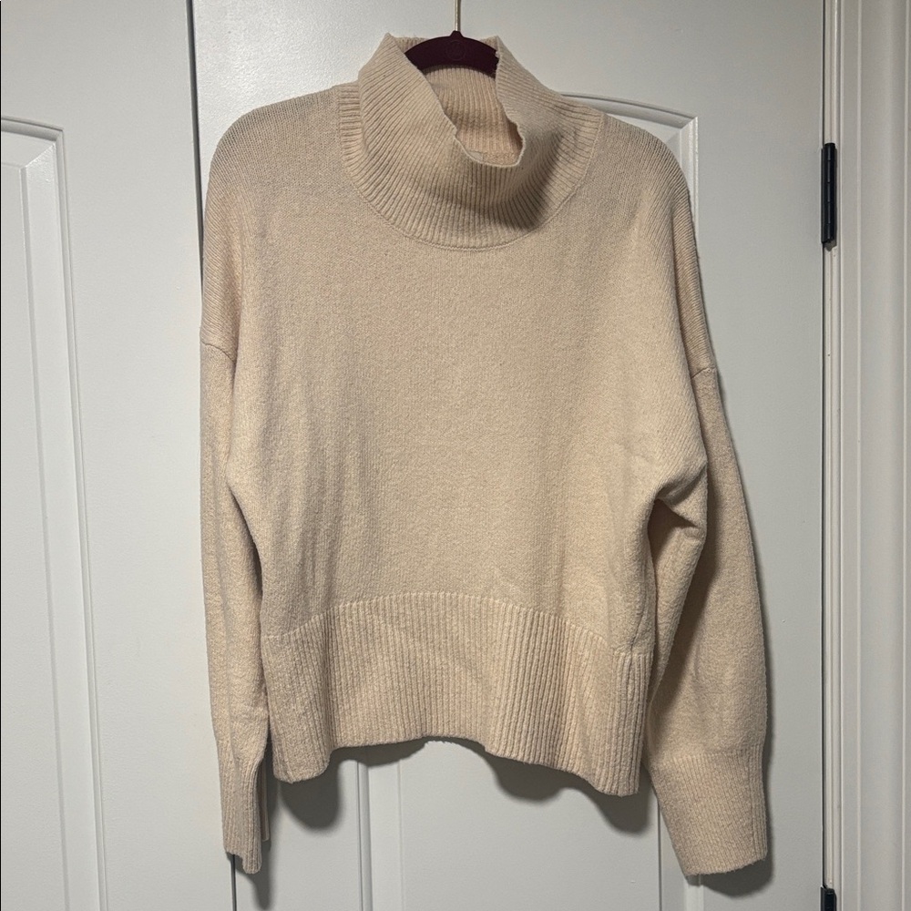 a new day Cream Cowl Neck Sweater